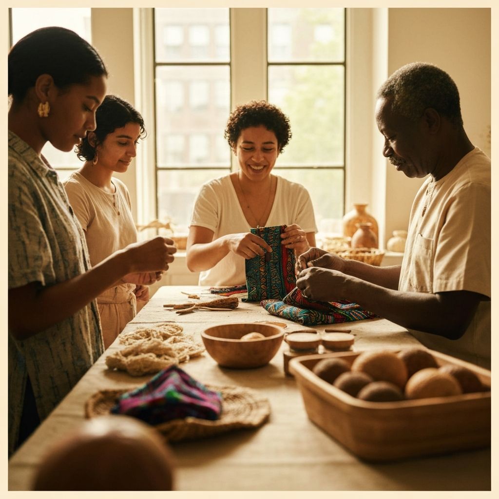 Cultural workshop with hands-on creative activity
